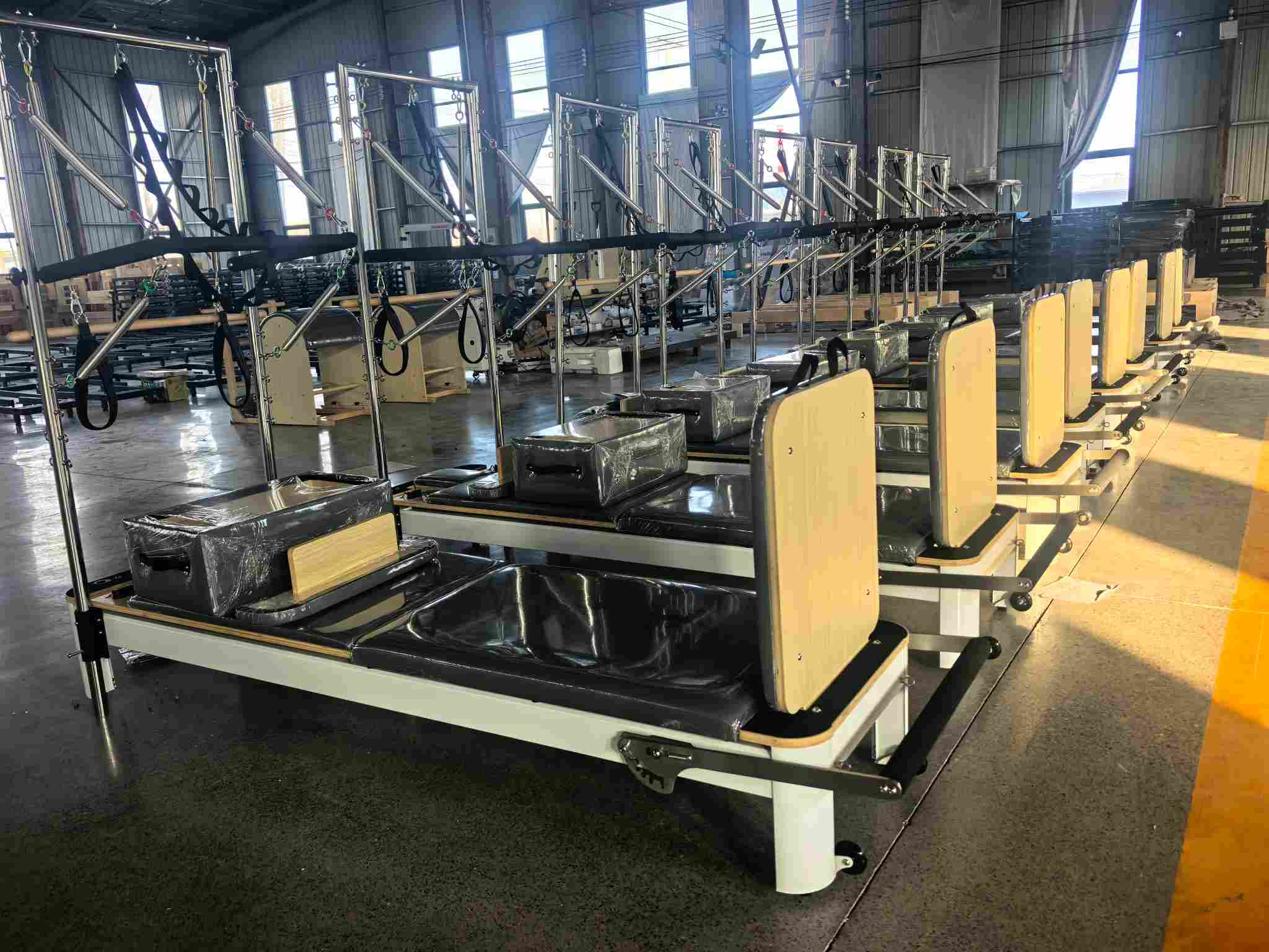 Hromadné zásilky Novinky | Yingruis Supermodelka komerční reformátoři Pilates exportováni na globální trhy